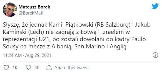 PILNE! Paulo Sousa DOWOŁUJE DWÓCH piłkarzy do kadry na najbliższe mecze!